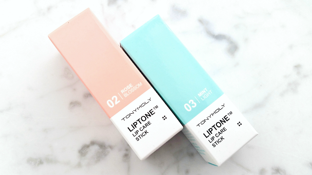 TONYMOLY LIPTONE Lip Care Sticks review.