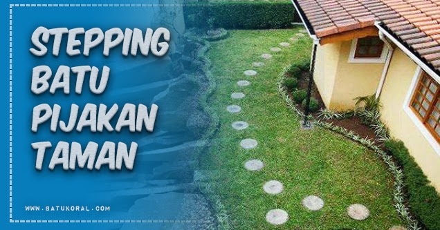 JUAL STEPPING STONE BATU  PIJAKAN TAMAN DI JAKARTA 