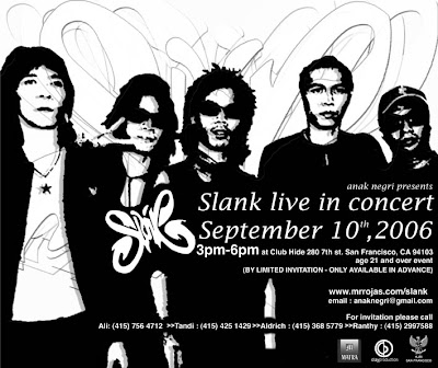 slank konser san fransisco