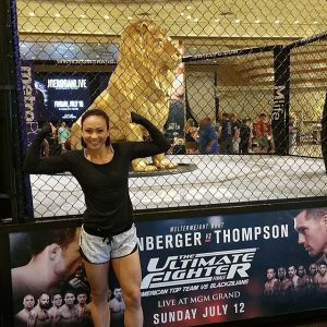 Foto Michelle Waterson Pegulat Seksi