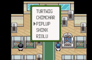 Pokemon Super Glazed para GBA 5 Iniciales Starters