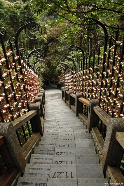 Stairway to Heaven outside Wenwu temple