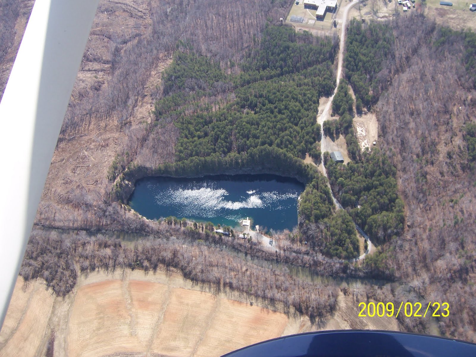 normally dive the lake norman quarry but did dive this quarry on the ...