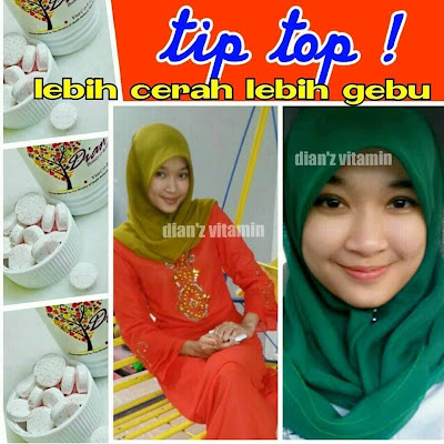 DIAN PIXY : DIAN'Z VITAMIN C & E + WHITENING COLLAGEN 