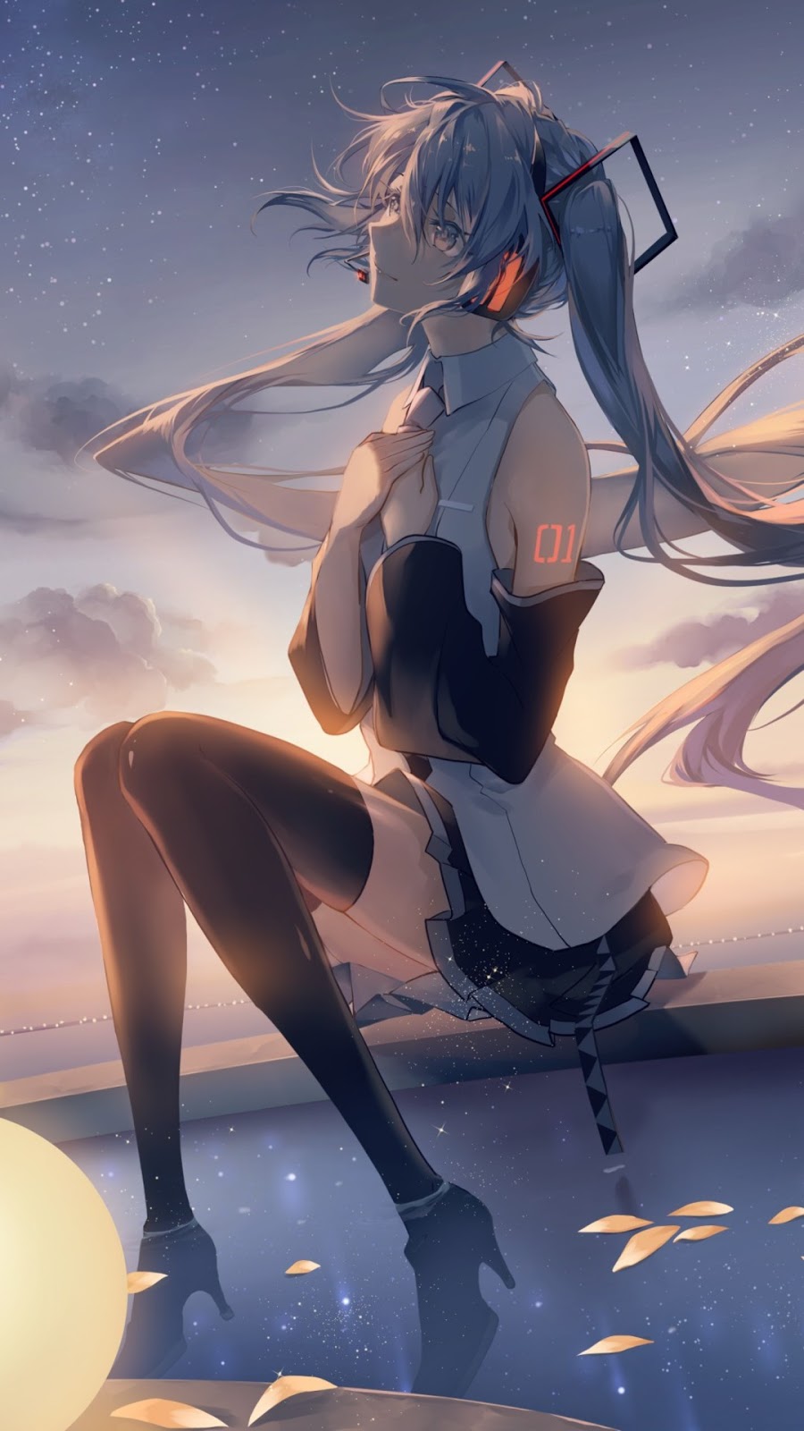 Hatsune Miku Anime Girl 4k