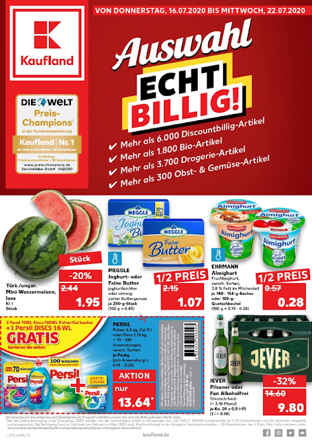 KAUFLAND  Prospekt - Angebote ab 16.07