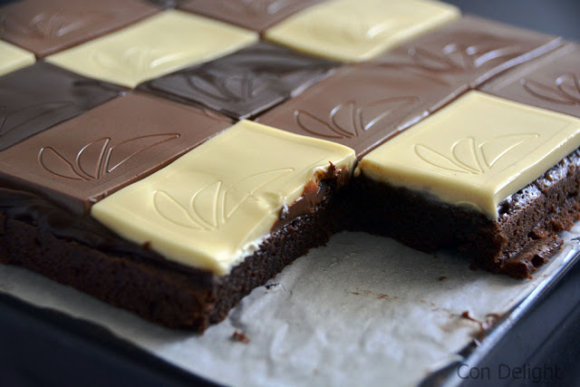 chocolate cubes brownies