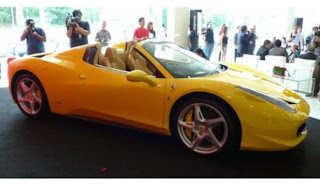 Polisi Gugat Pengendara Ferrari Rp95 Miliar