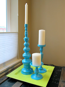 upcycled candle holders