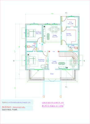 Ground Floor Plan - 1936 Sq. Ft.