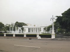 Paskibraka nasional di istana Negara/Istana Merdeka