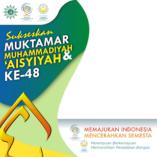 Link Gratis Twibbon Muktamar Muhammadiyah dan Aisyiyah ke-48 Tahun 2022