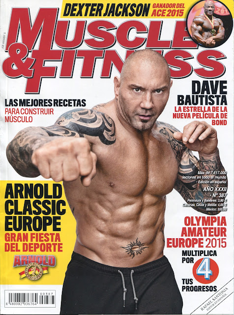 Muscle & Fitness - 387 - Noviembre 2015 - Dave Bautista