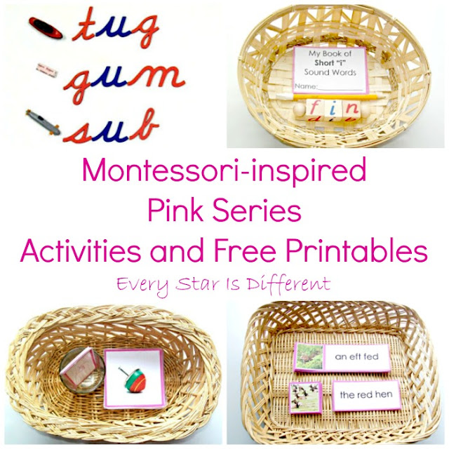 Pink Series Activities and Free Printables