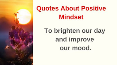 Quotes About Positive Mindset