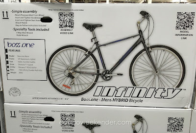 Costco 1014315 - Infinity Boss.one Mens 7-speed Hybrid Bike - great for exercise and short commutes