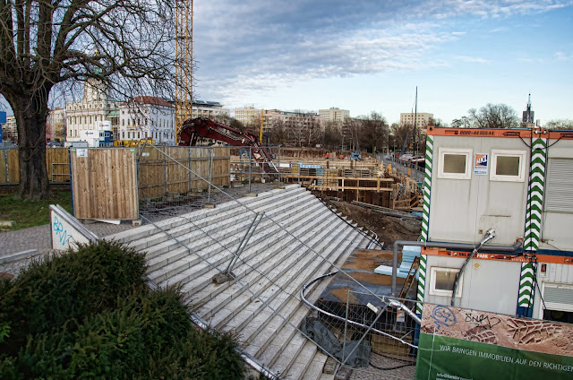 Baustelle Potsdam, Mitte im Bau, Am Alten Markt 1, 14467 Potsdam, 11.01.2014