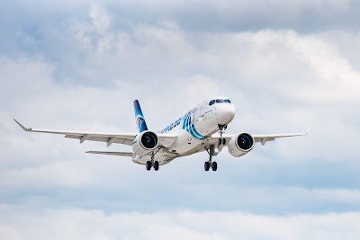 Airbus A220-300, SU-GEY, EgyptAir Express