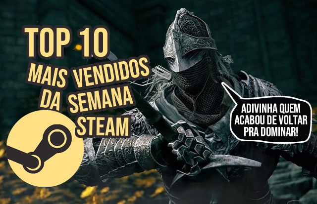 10 jogos mais vendidos na Steam Brasil : r/gamesEcultura