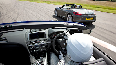 BMW M6 Convertible vs Porsche Boxster S