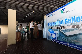 Luncurkan Layanan Genose C19 di Pelabuhan Malundung