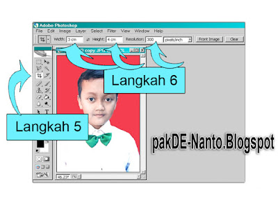 Cara membuat ukuran foto dengan photoshop  PAKDE NANTO