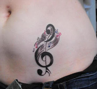 Tatuagem nota musical