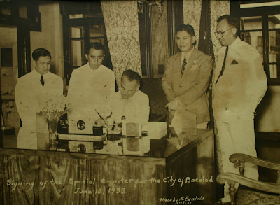 June 18 is The Day President Quezon Signed The Special Charter for Bacolod City 