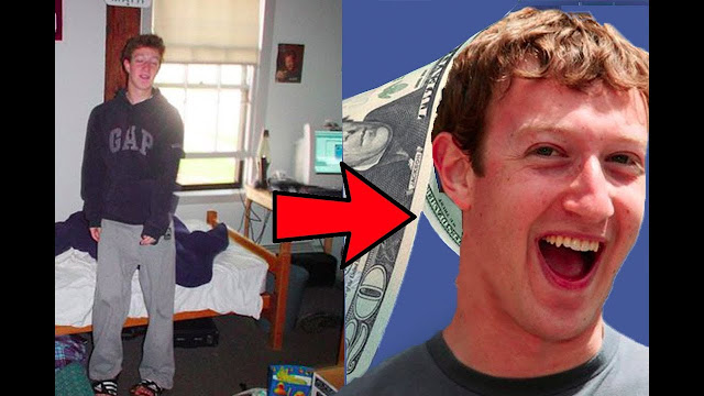 Mark Zuckerberg who once an average person but today he is the CEO of facebook.