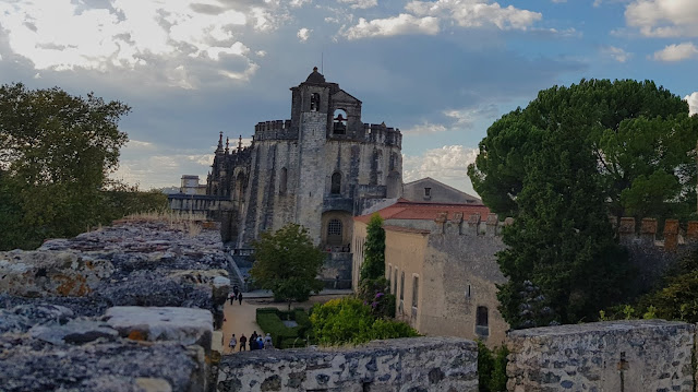 Convento de Cristo na Cidade de Tomar em Portugal