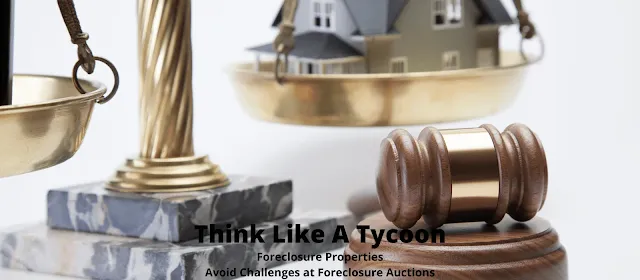 Buying properties at an auction can help you purchase properties 15-50% below the appraised value.