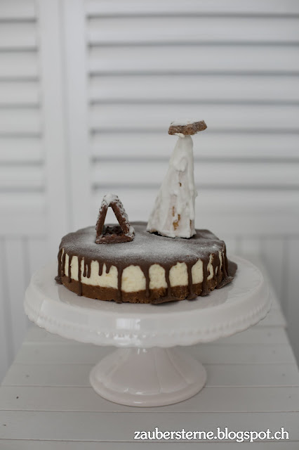 Vanille Quarktorte, Torte Kinderschokolade, Blog Schweiz, Foodblog Schweiz, Weihnachtsdessert