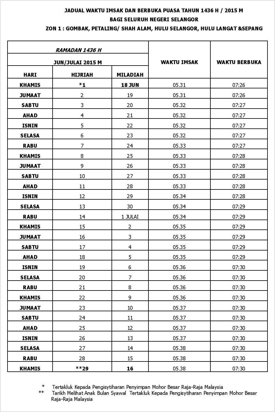 Azan Subuh Shah Alam 2018 Soalan Mudah D