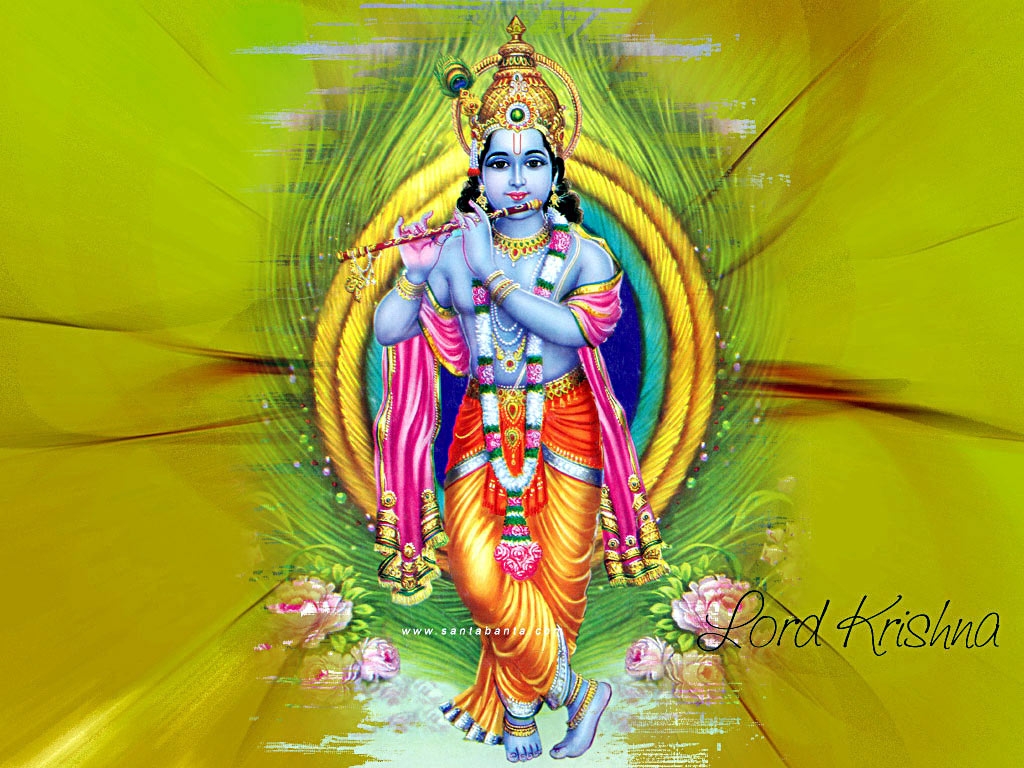 BHAKTI SONGS AND WALLPAPER: Lord Krishna Wallpaper