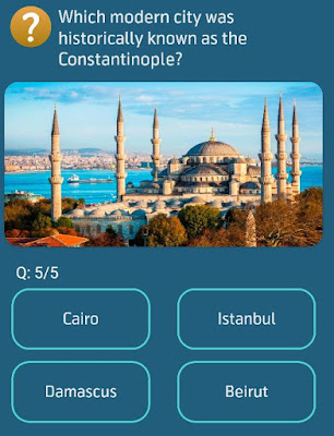 Which modern city was historically known as the Constantinople?