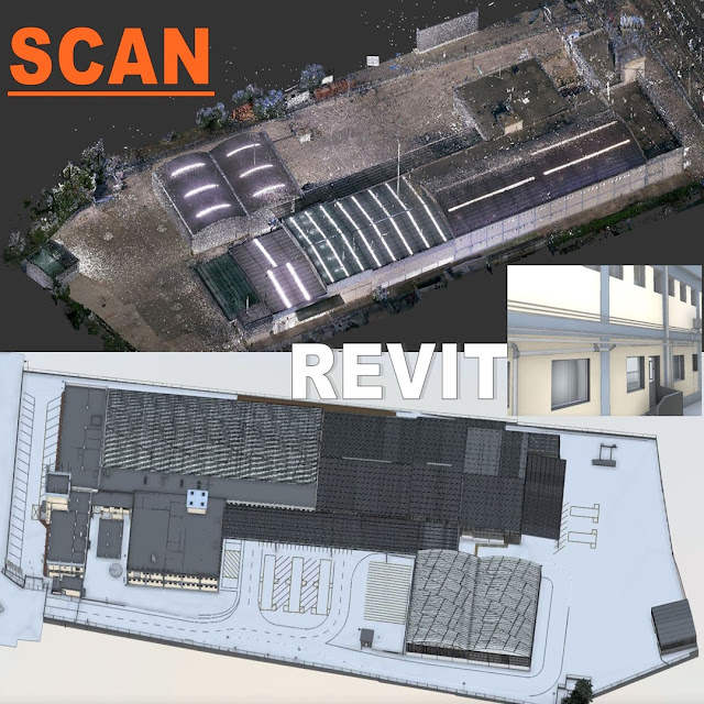 scan to revit, point cloud to bim services