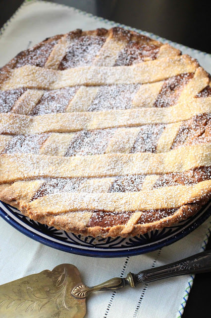 pastiera au blé trempé