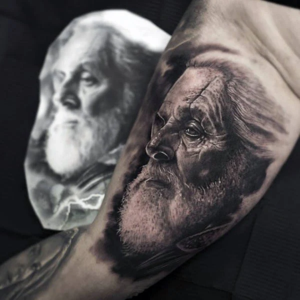 tatuaje de Odin