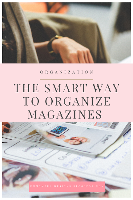 the smart way to organize magazines