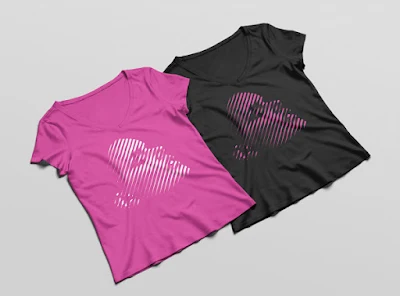 Woman T-Shirt MockUp