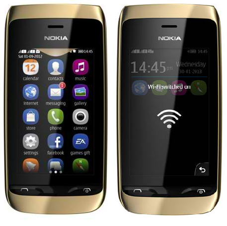 Nokia Asha 310: Easy Swap Dual SIM and Wi-Fi