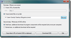 Torrent2Exe