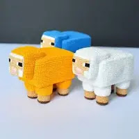 ovejas de Minecraft amigurumis patrón gratis