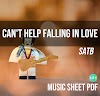 Can't Help Falling in Love SATB Music Sheet PDF File