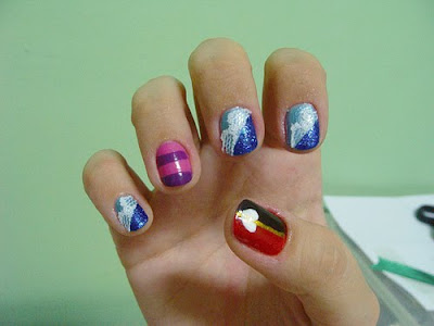 urban nails, nail art. Posted by tattoo-inc at 7:12 PM