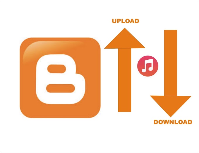 How to upload music on blogger for download