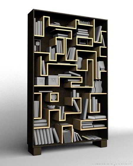  50 model lemari rak  buku  gantung  minimalis modern