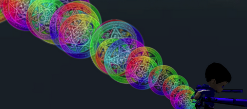 Rainbow Magic Circle Gas