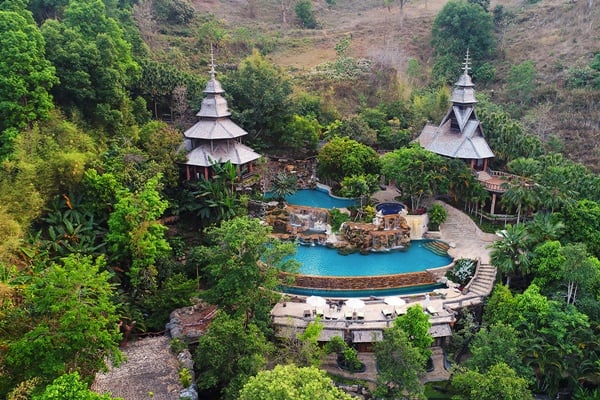 Panviman Chiang Mai Spa Resort, one of the best hotels in Chiang Mai, Thailand.