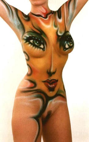 body painting photos